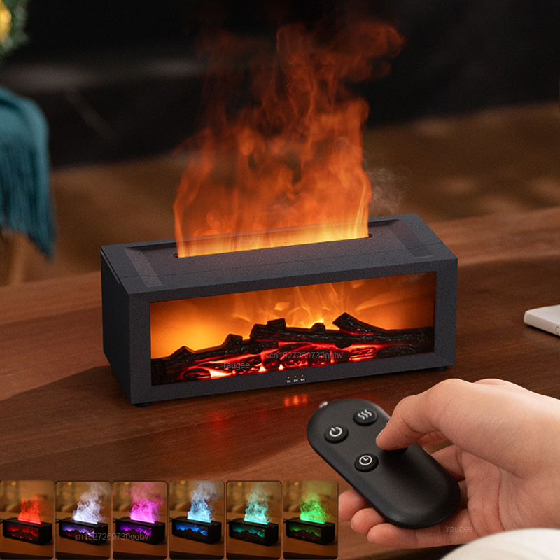 Home Fragrance Oils For Oil Burners - Flame Aroma Humidifier Fireplace Humidifier for