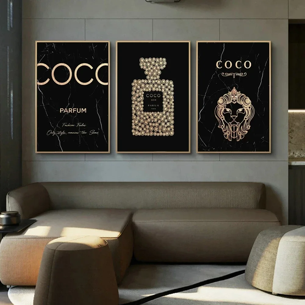 Home Fragrance Room Spray - Modern Simple Fashion Wall Art, COCO