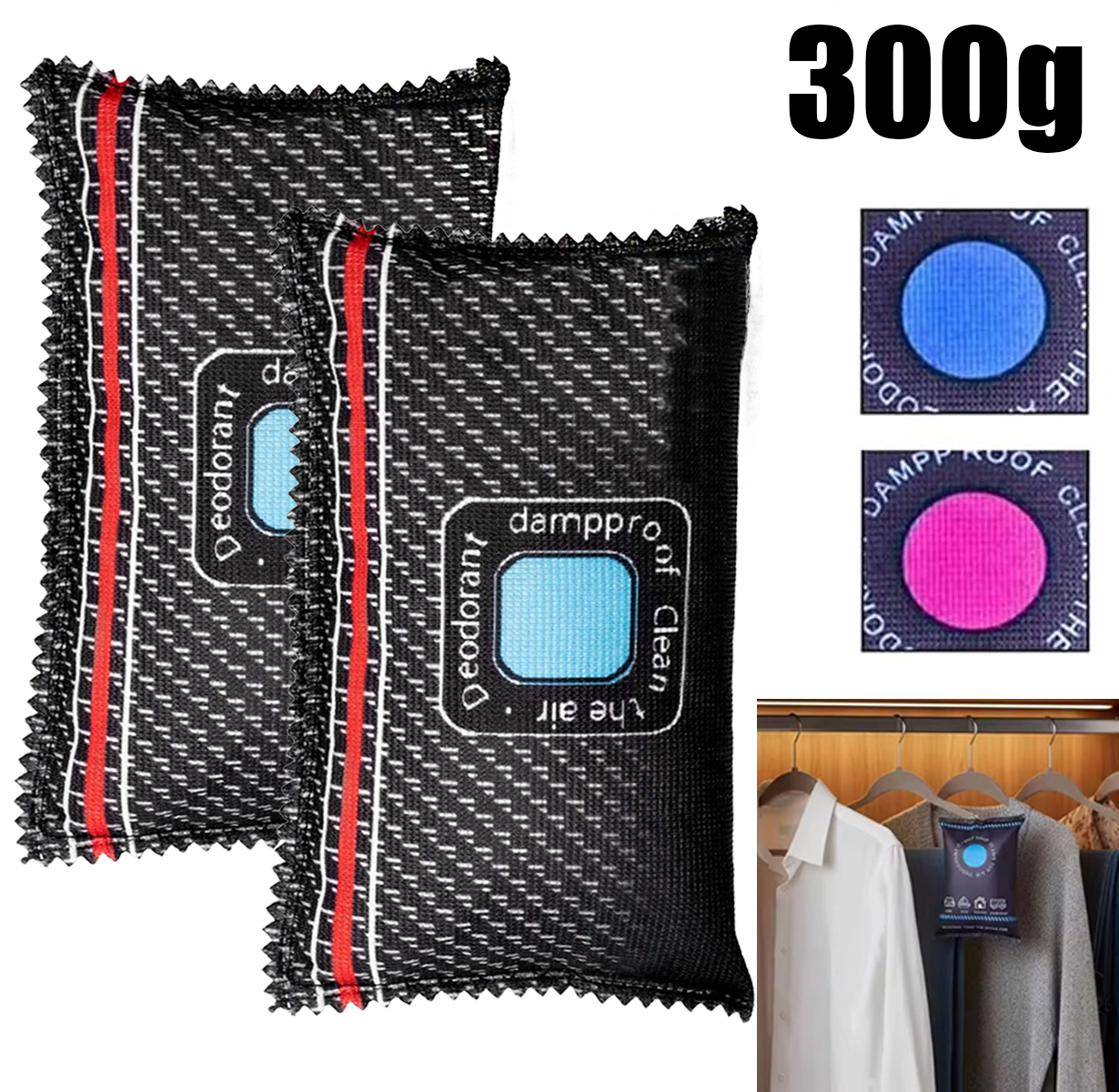 Home Fragrance Sachet - Reusable Silicone Dehumidifier Bag Car Air