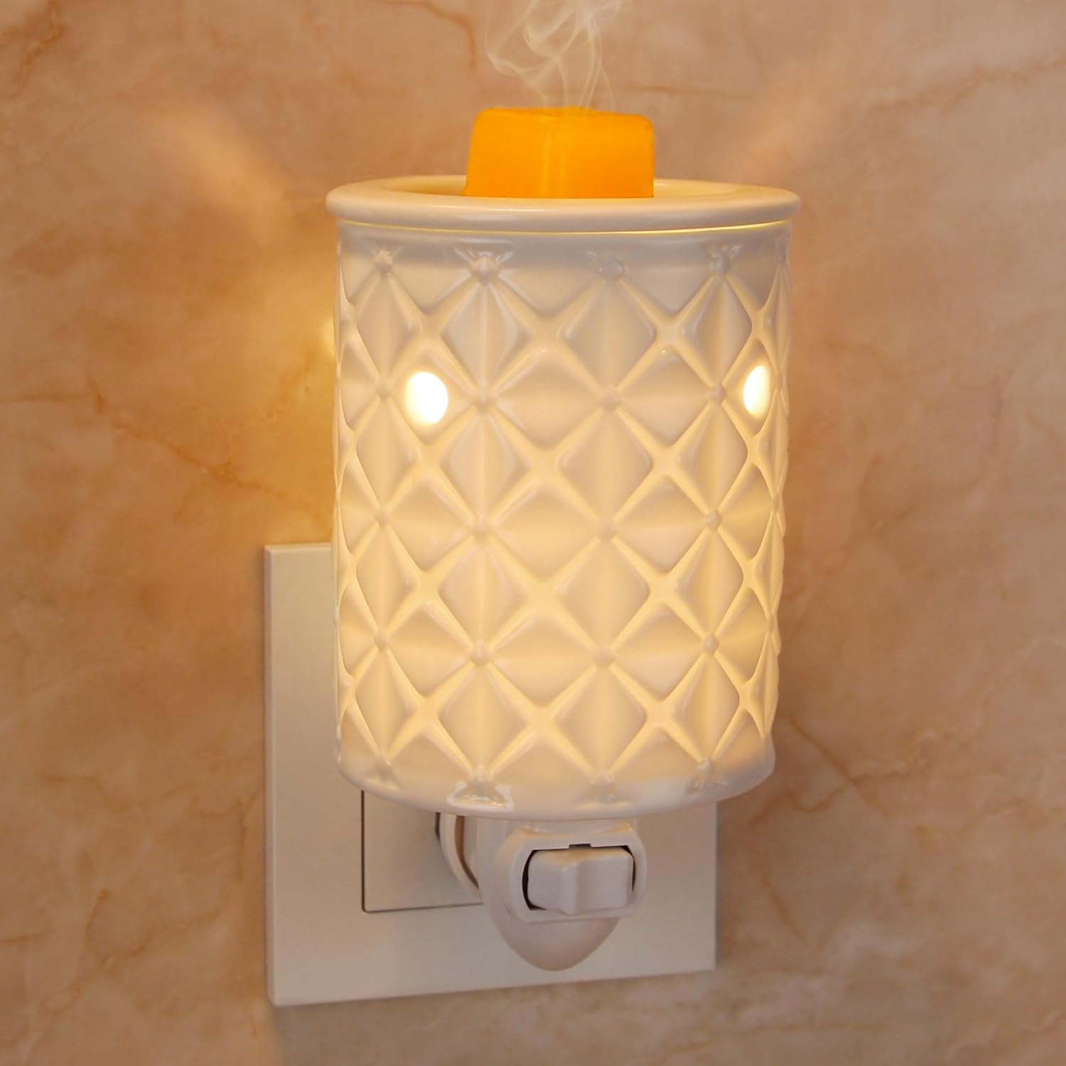 Home Fragrance Oils For Oil Burners - Plug in Wax Melt Warmer, Ceramic