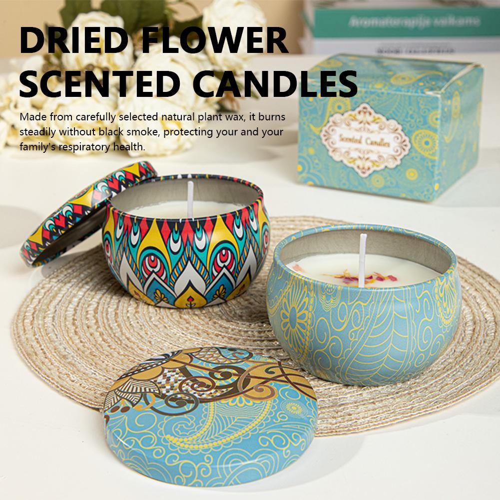 Aromatherapy Candles Flower Fr – Home Fragrance Jar recenzja i cena