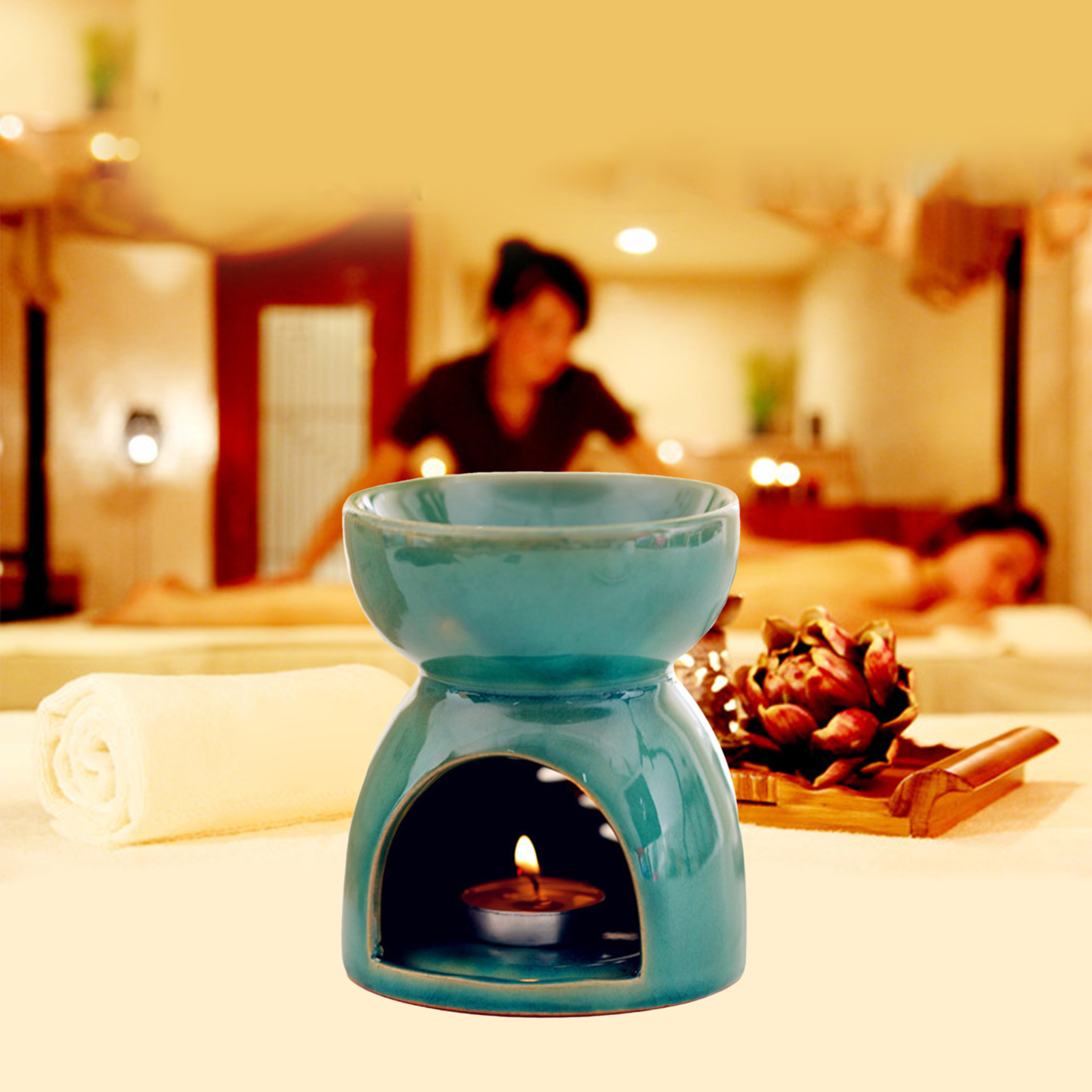 Essential Oil Burner Ceramic T – Home Fragrance Oils For Oil Burners recenzja i cena