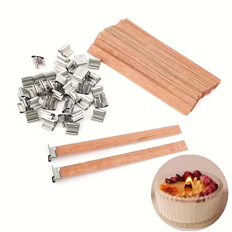 20pcs Wooden Candle Wicks with – Wooden Wick Candle recenzja i cena