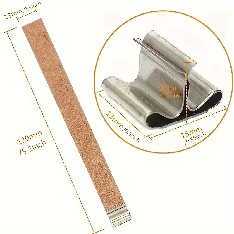 20pcs Wooden Candle Wicks with – Wooden Wick Candle recenzja i cena