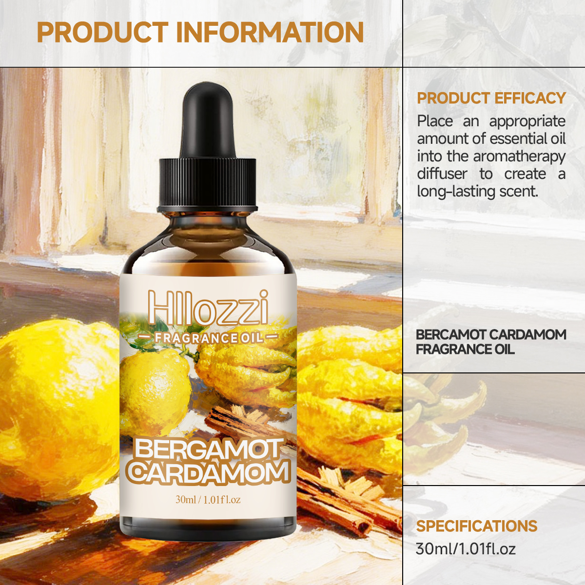 BERGAMOT CARDAMOM FRAGRANCE OI – Home Fragrance Co recenzja i cena
