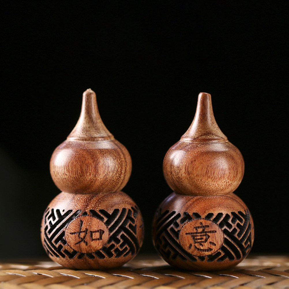 Hollow Carved Wooden Gourd Sac – Aroma Bead Sachet recenzja i cena