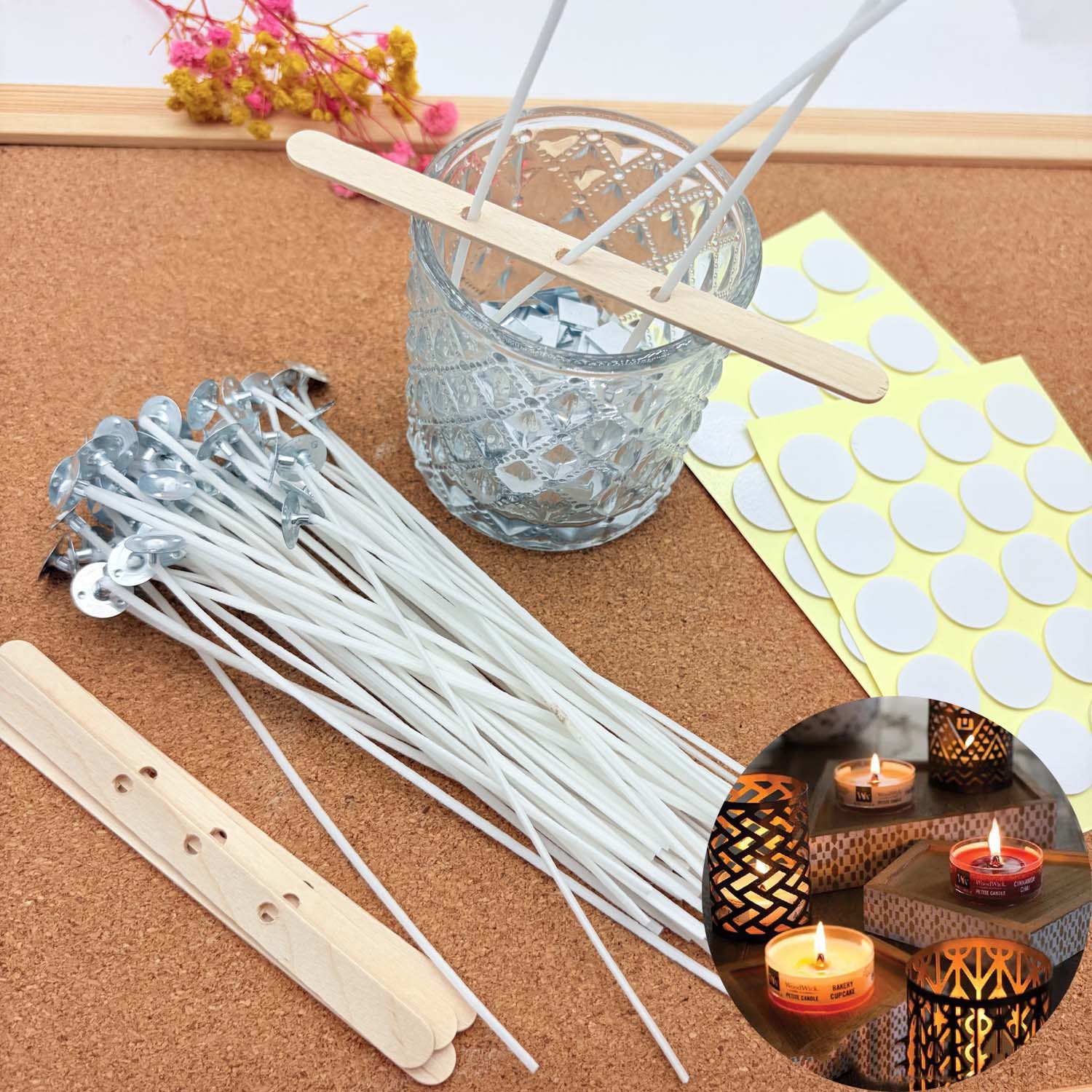 1 SET Candle Making DIY Kits S – Wooden Wick Candle recenzja i cena