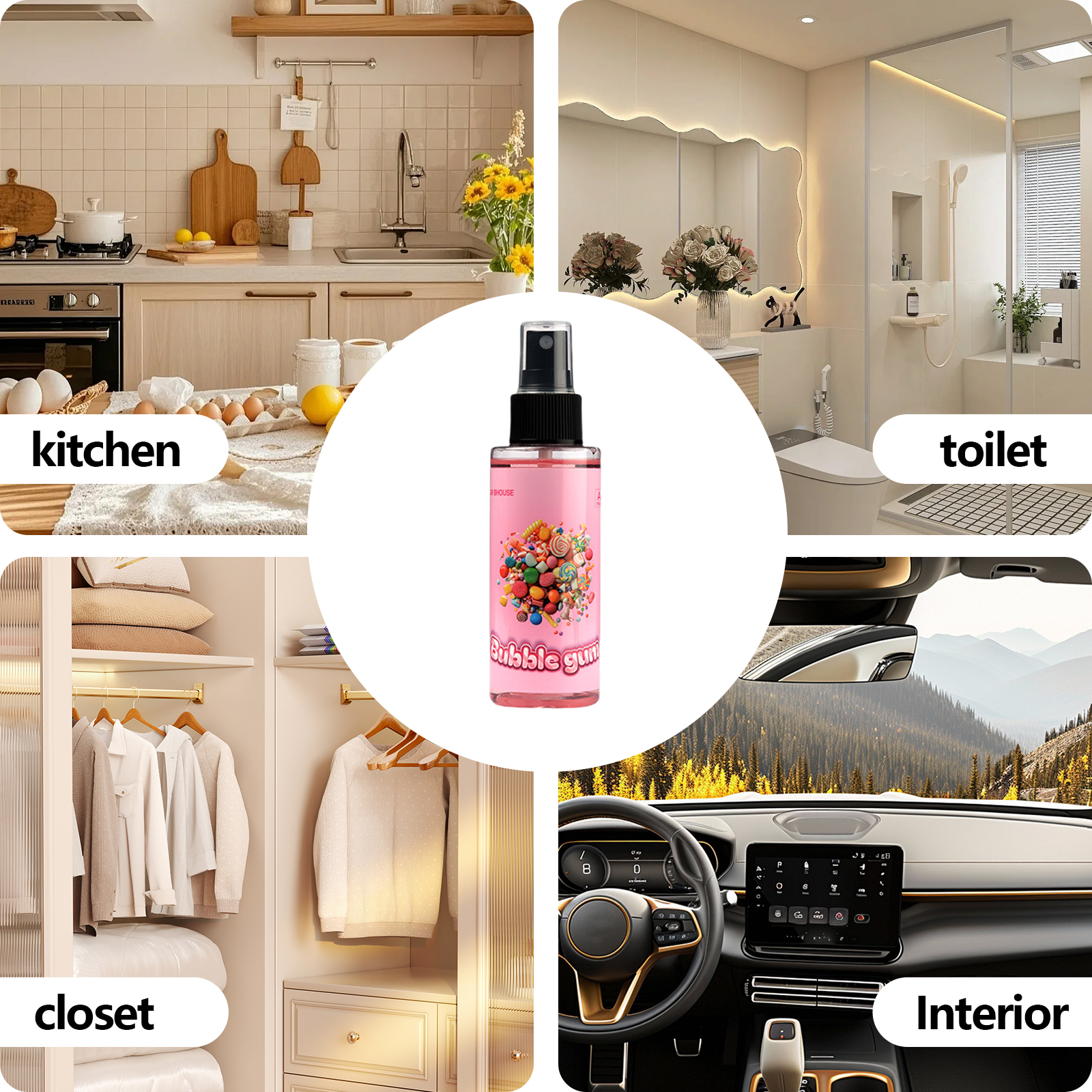 100ml BUBBLEGUM-Scented Hand-S – Home Fragrance Room Spray recenzja i cena