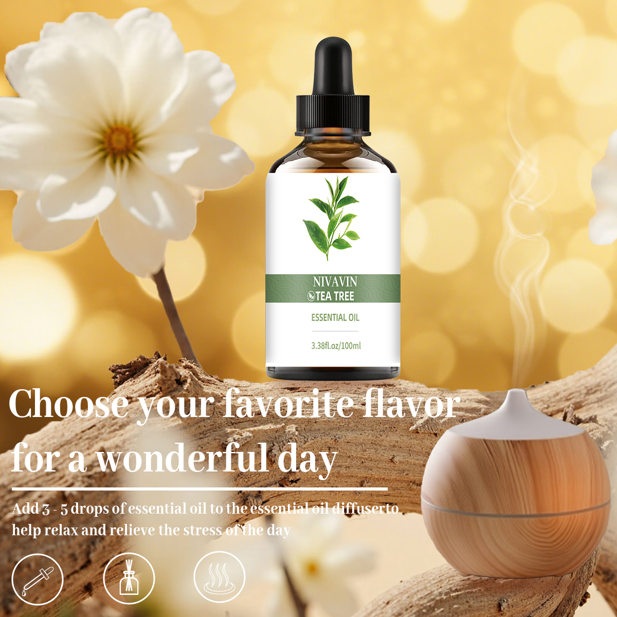 NIVAVIN 30ml/60ml/100ml Tea Tr – Home Fragrance Co recenzja i cena