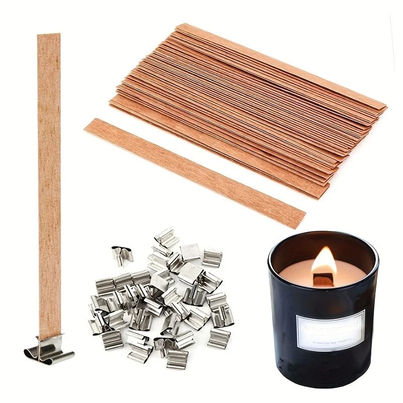 30pcs High Quality Wooden Cand – Wooden Wick Candle recenzja i cena