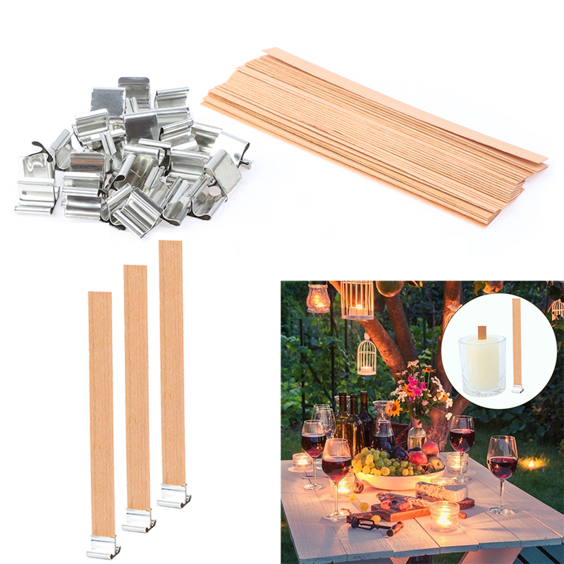 10set 13cm Wooden Candles Wick – Wooden Wick Candle recenzja i cena