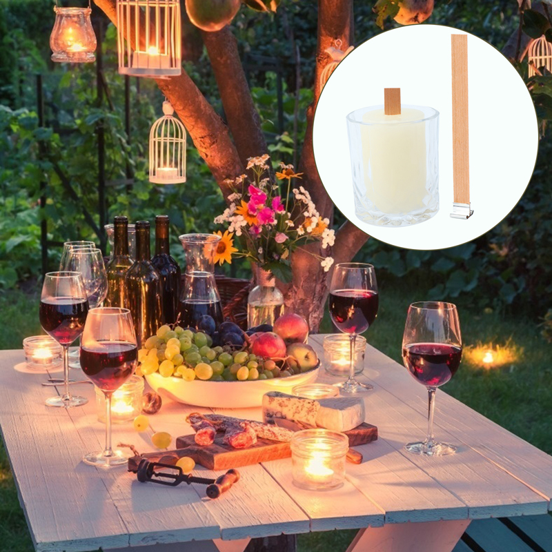 10set 13cm Wooden Candles Wick – Wooden Wick Candle recenzja i cena