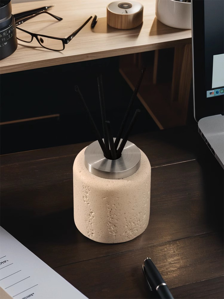 Natural Marble Aroma Diffuser  – Home Fragrance Aroma Set recenzja i cena