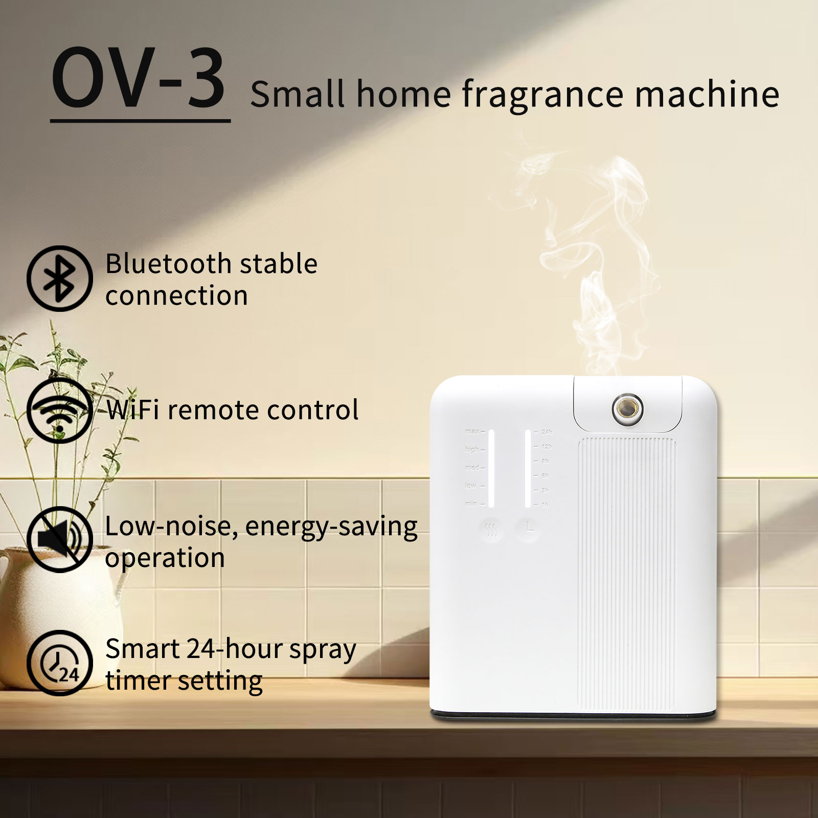 CREAROMA OV-3 Wall Mount Smart – Home Fragrance Mist recenzja i cena