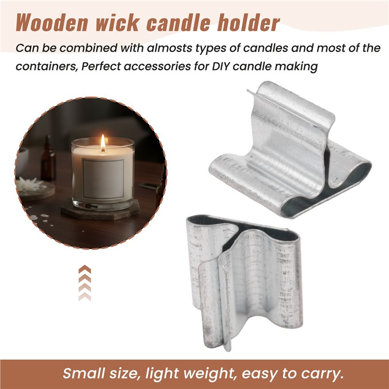 ^Arrival 100 PCS Metal Wick Su – Wooden Wick Candle recenzja i cena