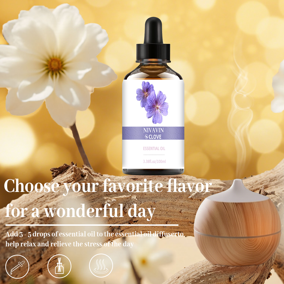 NIVAVIN 30ml/60ml/00ml Clove e – Home Fragrance Co recenzja i cena