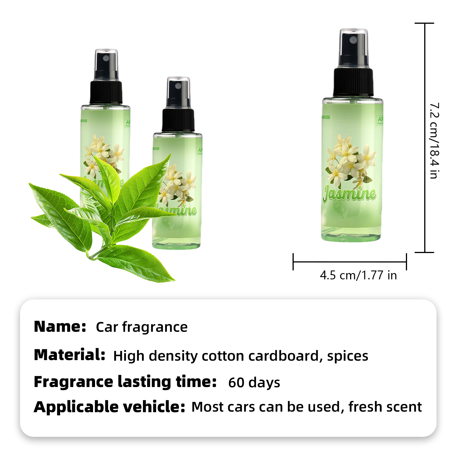 100ml JASMINE-Scented Hand-Spr – Home Fragrance Mist recenzja i cena