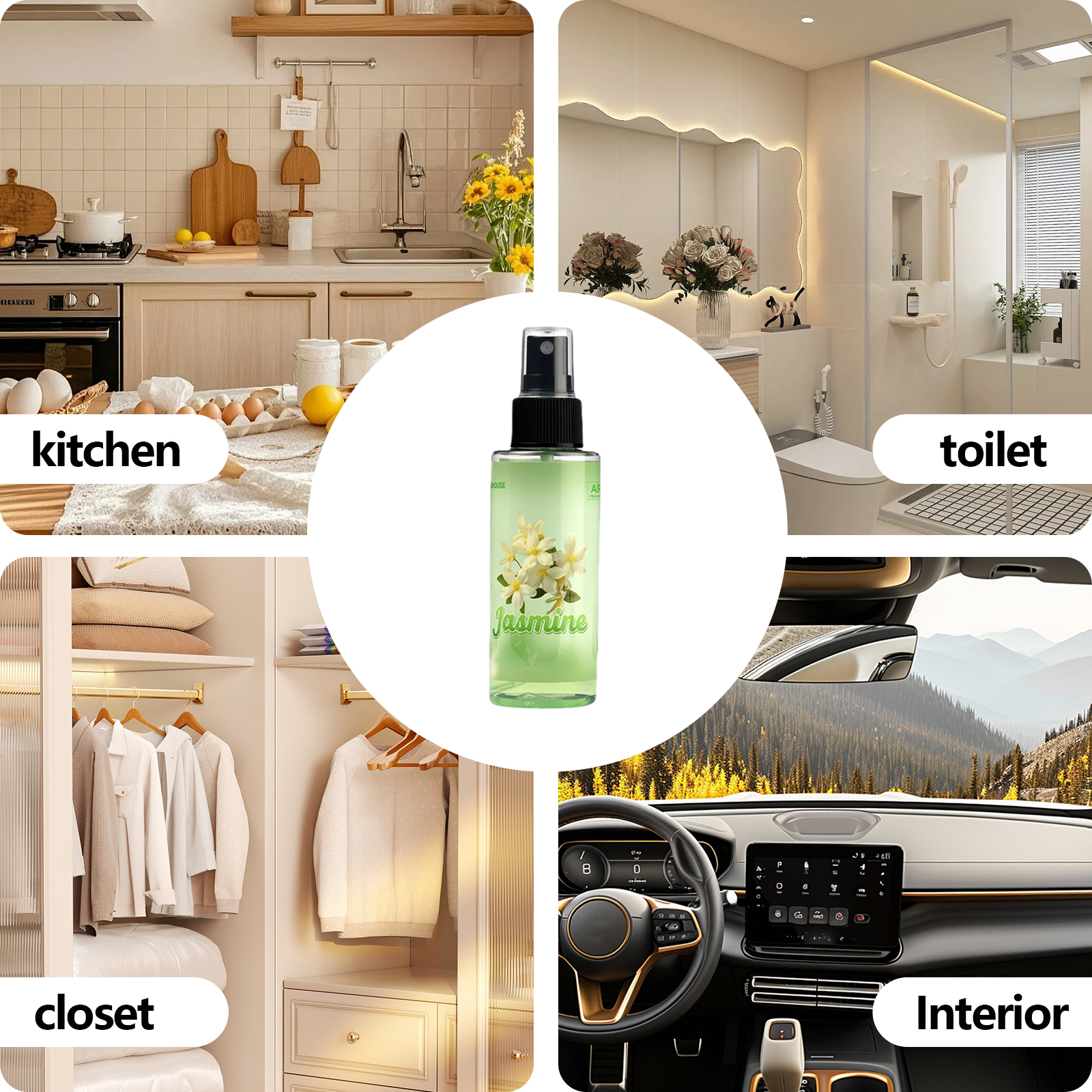 100ml JASMINE-Scented Hand-Spr – Home Fragrance Mist recenzja i cena