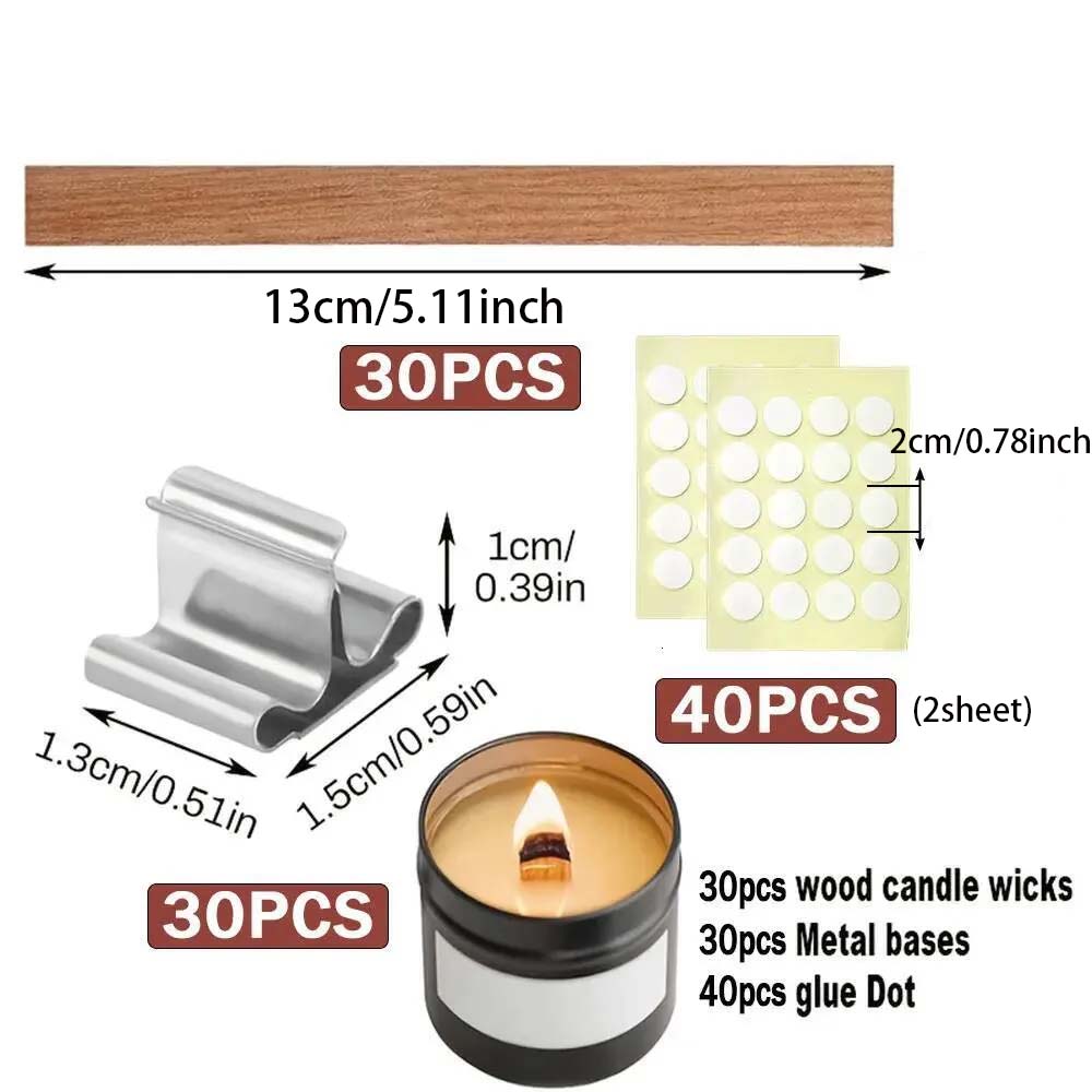 30pcs Candle Wooden Wick 30pcs – Wooden Wick Candle recenzja i cena