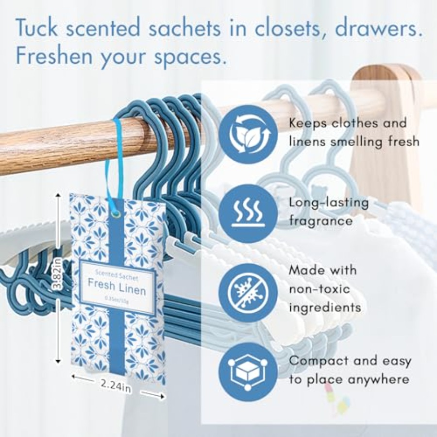 for Drawers and Closets, Linen – Home Fragrance Sachet recenzja i cena