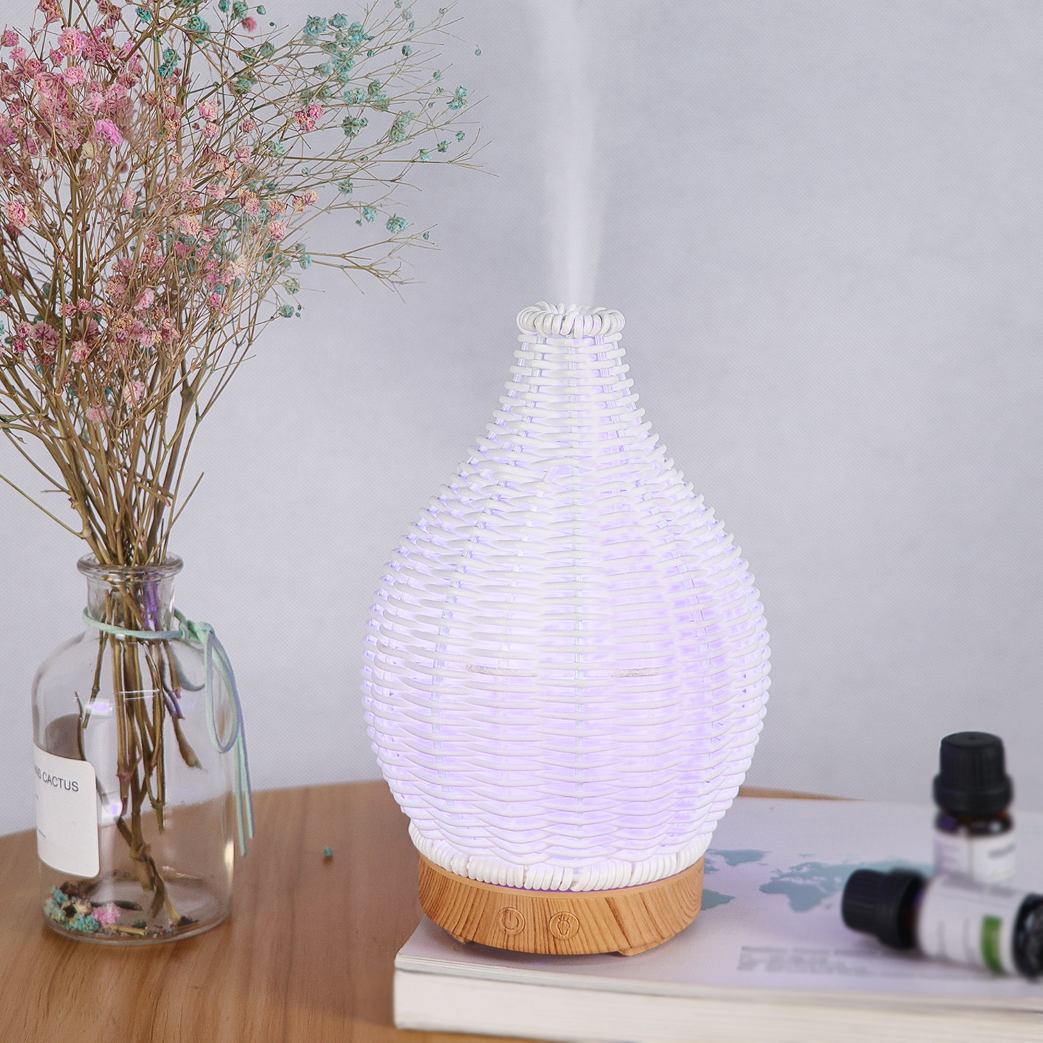 Wood Weave Mini Vase Air Humid – Home Fragrance Mist recenzja i cena