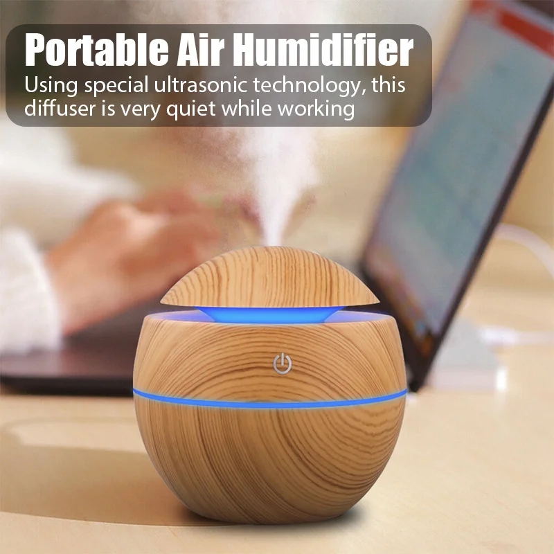 Home Wood Grain Air Humidifier – Home Fragrance Mist recenzja i cena
