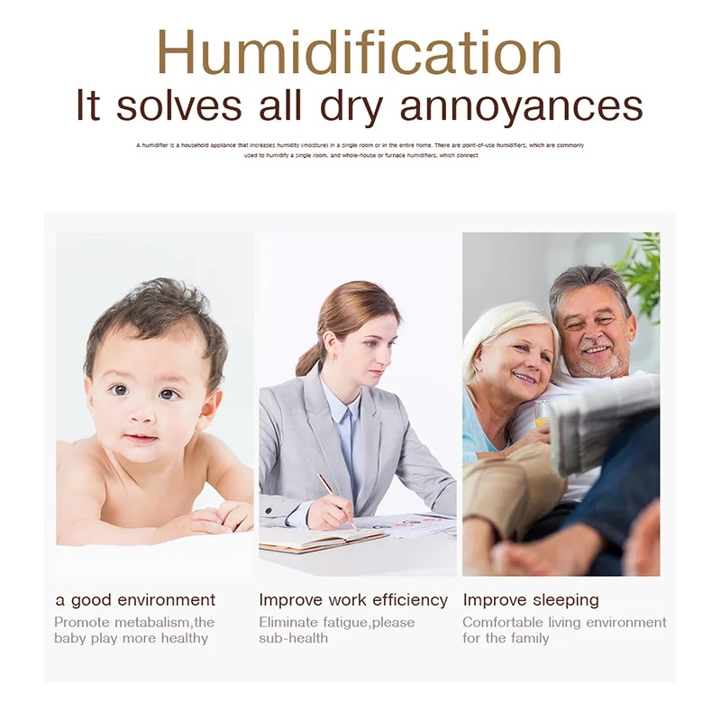 Home Wood Grain Air Humidifier – Home Fragrance Mist recenzja i cena