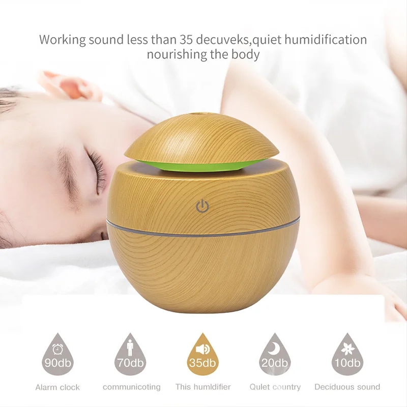 Home Wood Grain Air Humidifier – Home Fragrance Mist recenzja i cena