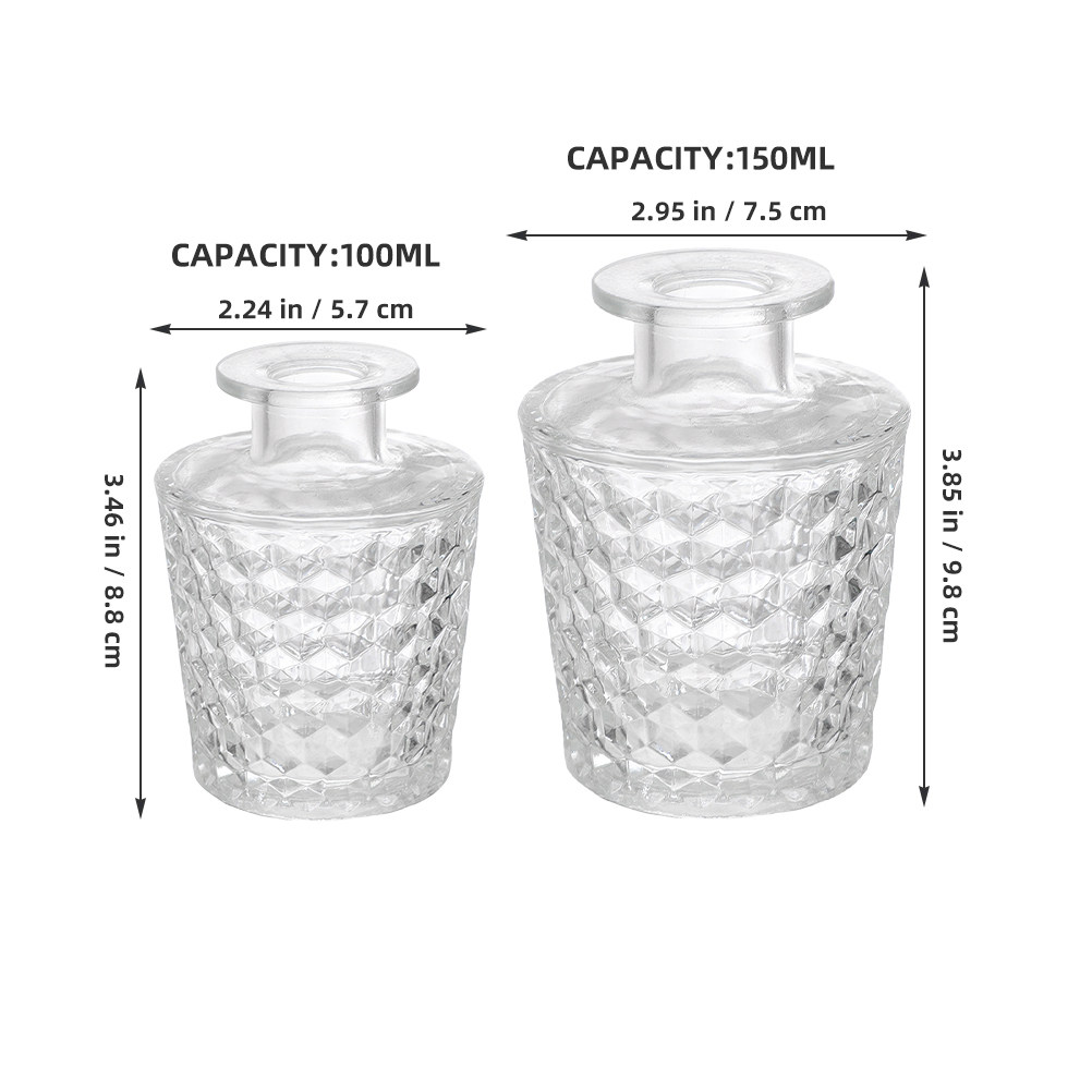 2Pcs Glass Aromatherapy Diffus – Home Fragrance Jar recenzja i cena