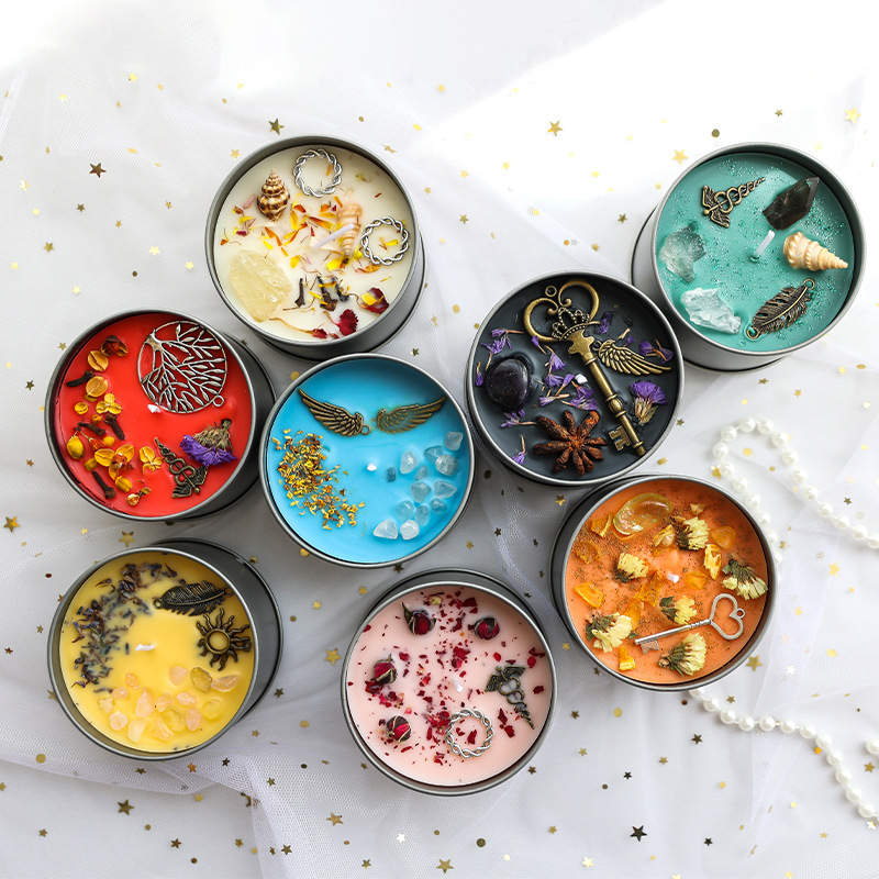 Handmade Crystal Iron Can Wax  – Home Fragrance Jar recenzja i cena