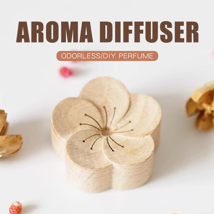 DIY perfume wooden flower frag – Home Fragrance Co recenzja i cena