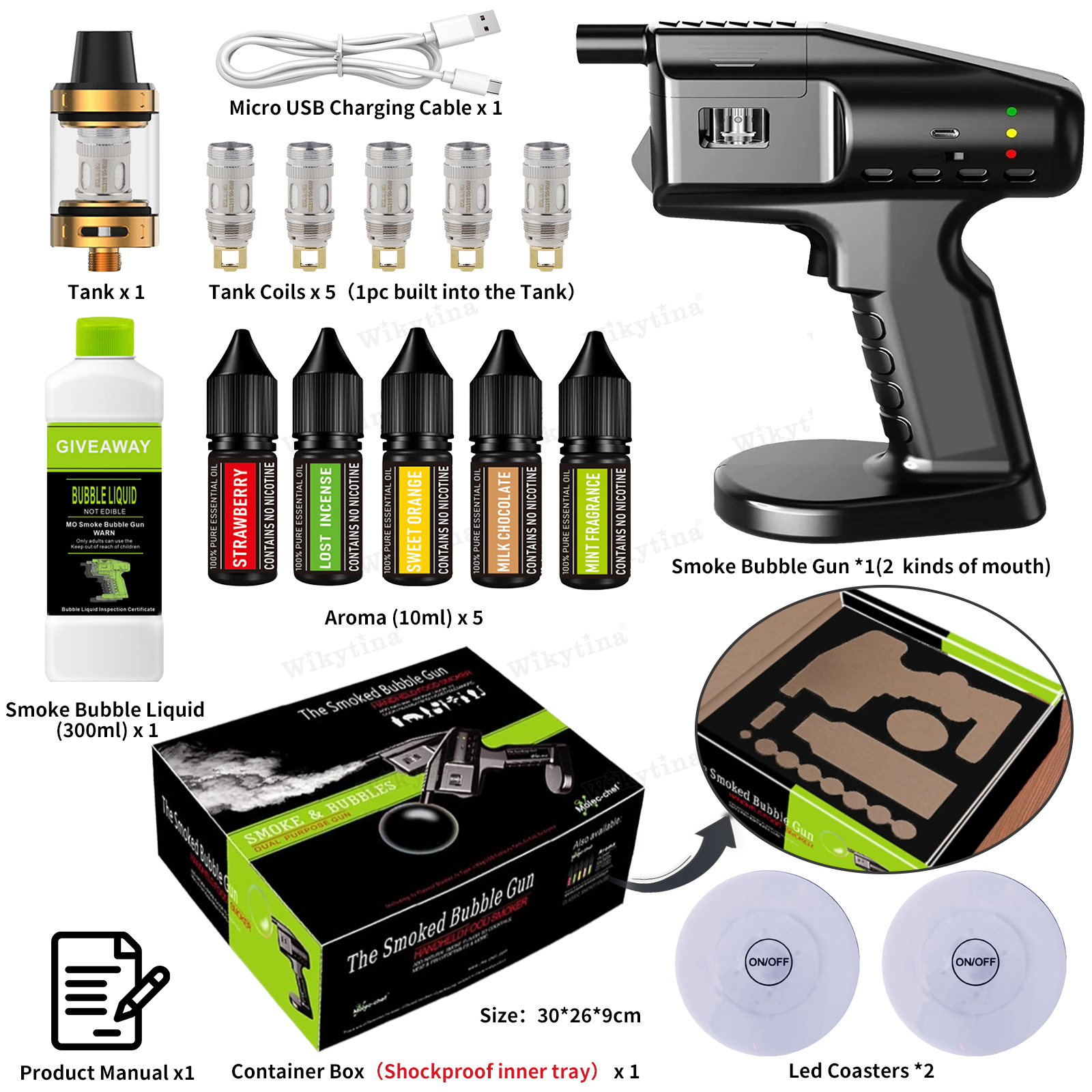 USB Rechargeable Cocktail Smok – Home Fragrance Aroma Set recenzja i cena