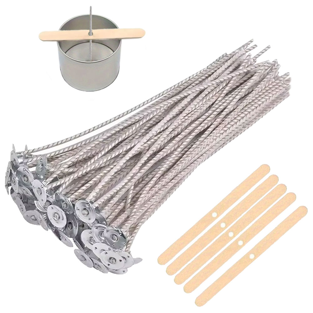 55pcs Flower Candle Wick Wood  – Wooden Wick Candle recenzja i cena