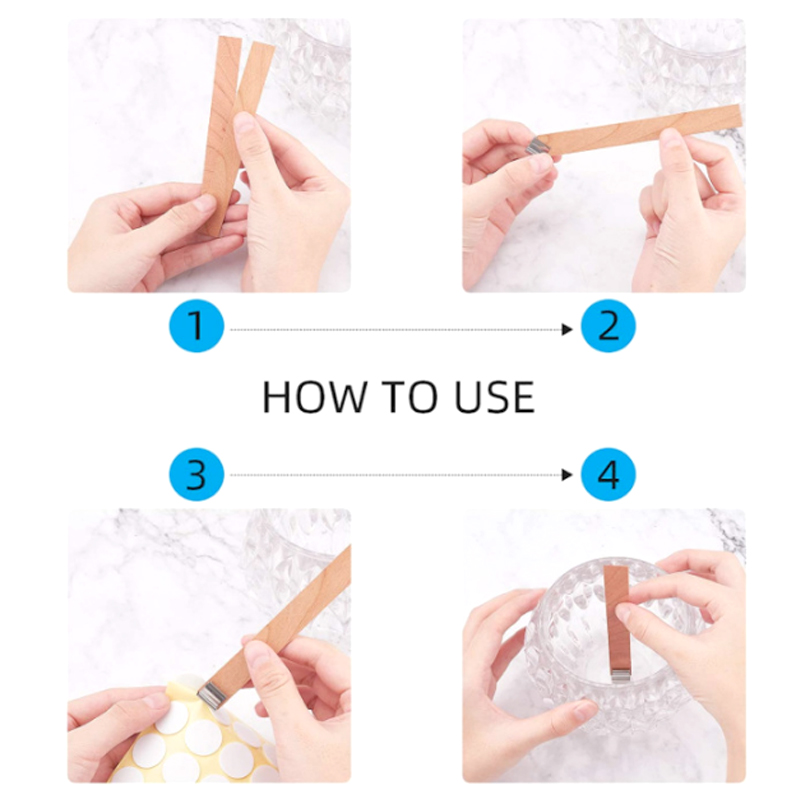 30Pcs Wooden Candle Wicks Set  – Wooden Wick Candle recenzja i cena