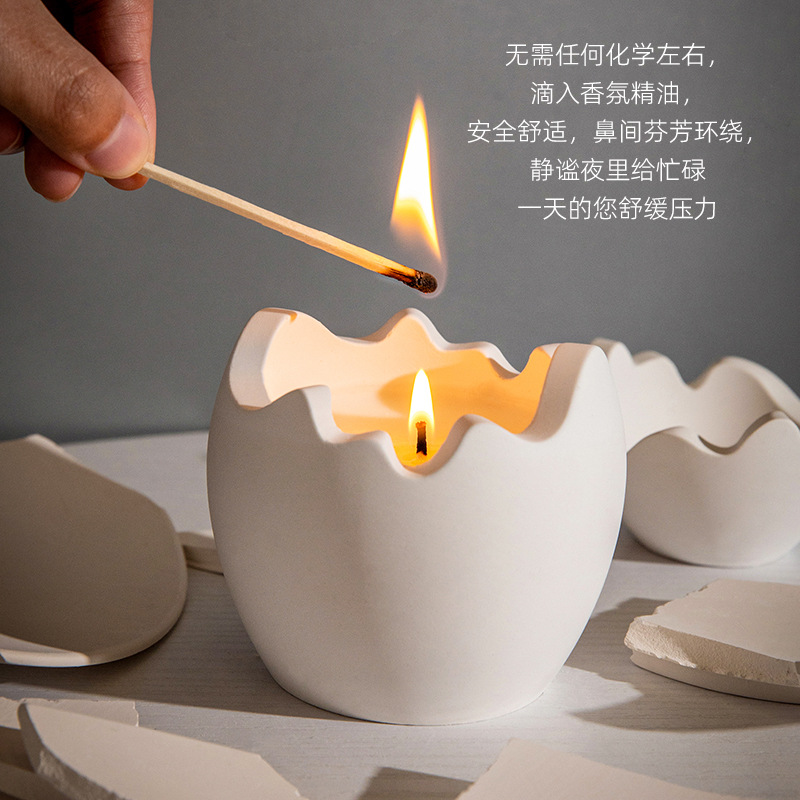 Eggshell Scented Candle Gift S – Home Fragrance Aroma Set recenzja i cena