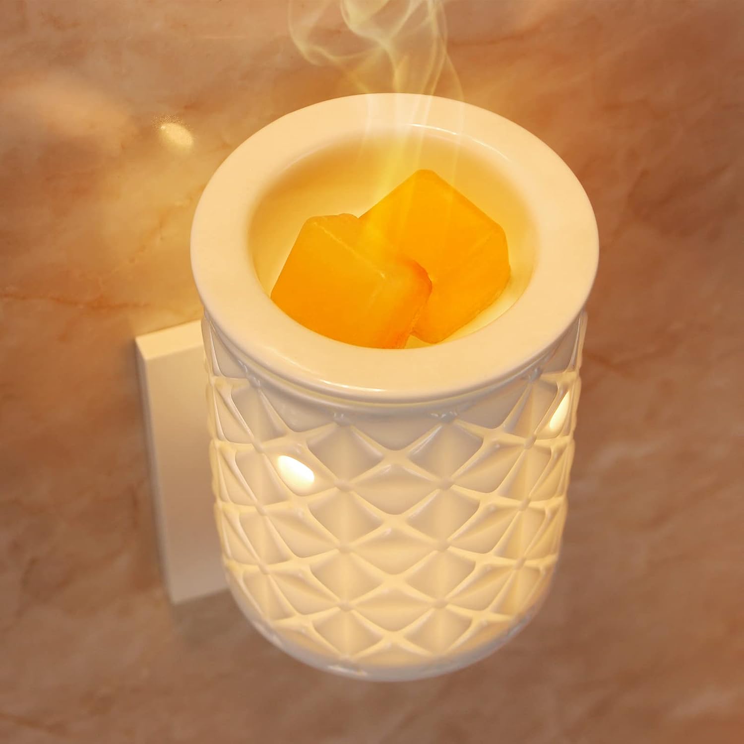 Plug in Wax Melt Warmer, Ceram – Home Fragrance Oils For Oil Burners recenzja i cena