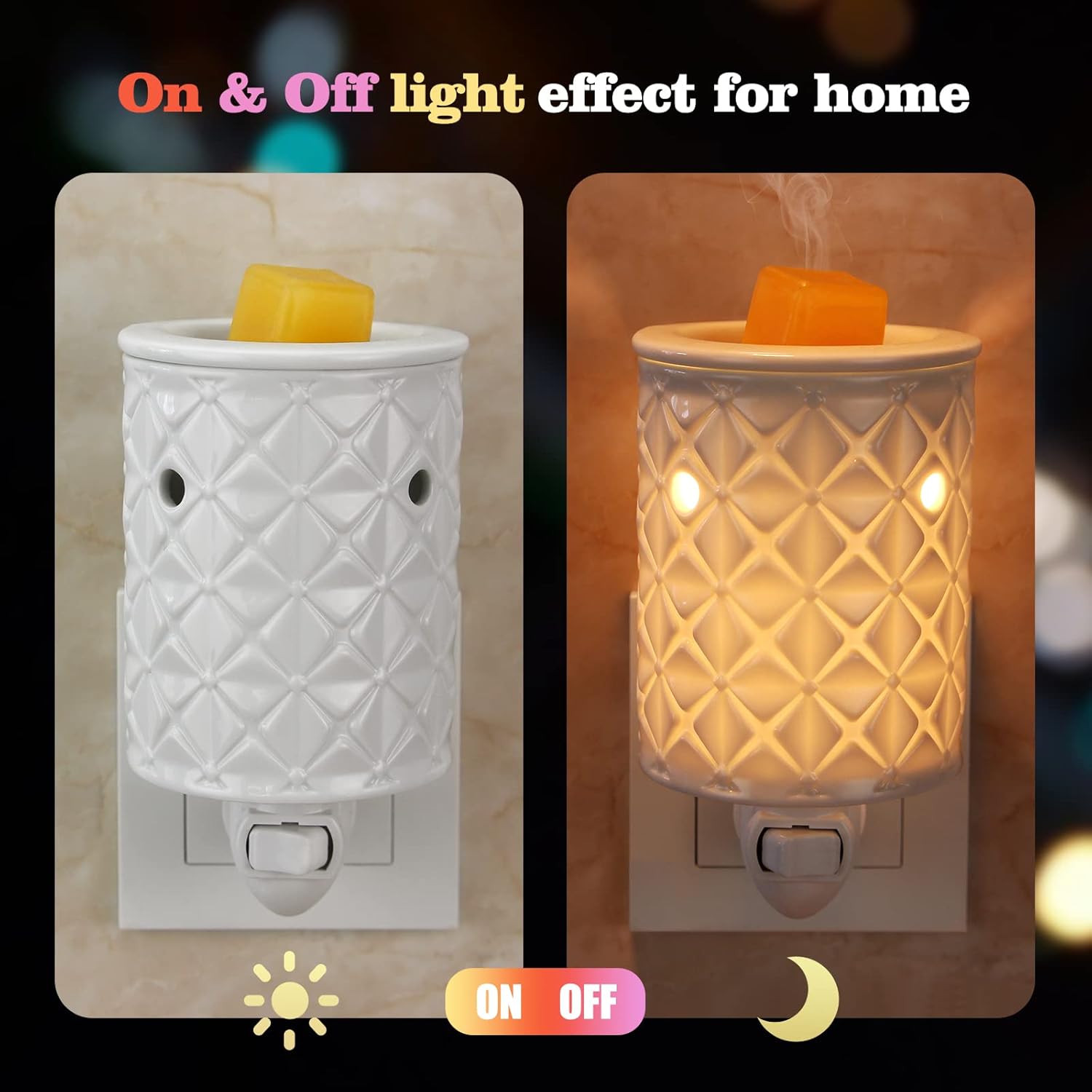 Plug in Wax Melt Warmer, Ceram – Home Fragrance Oils For Oil Burners recenzja i cena