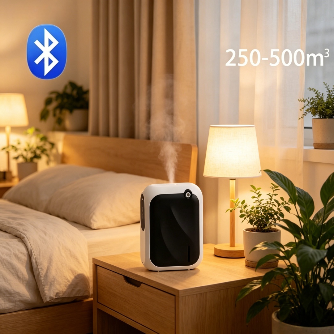 JQNING Bluetooth Smart Aroma D – Home Fragrance Electric Diffuser recenzja i cena