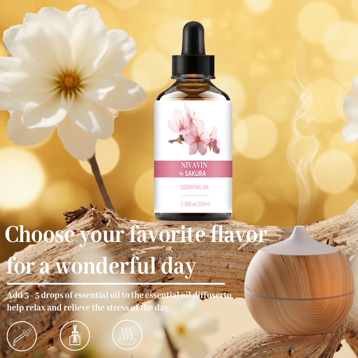 NIVAVIN 30ml/60ml/100ml Cherry – Home Fragrance Co recenzja i cena