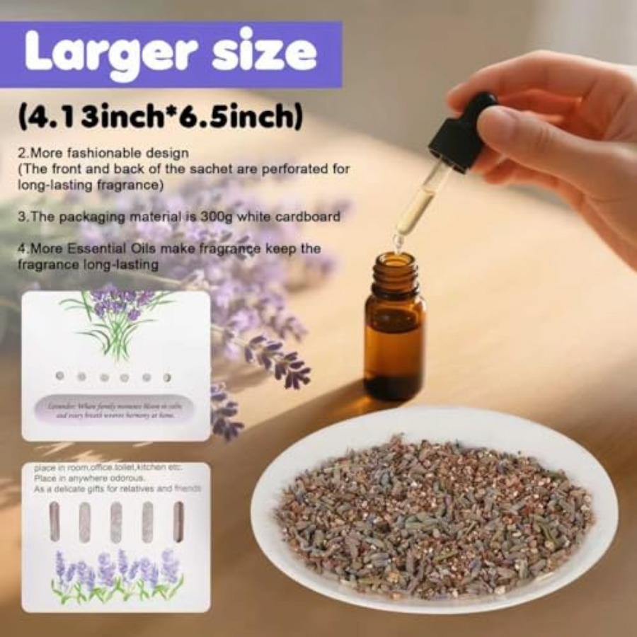 Aryiten 8 Packs Large Linen Sc – Home Fragrance Sachet recenzja i cena