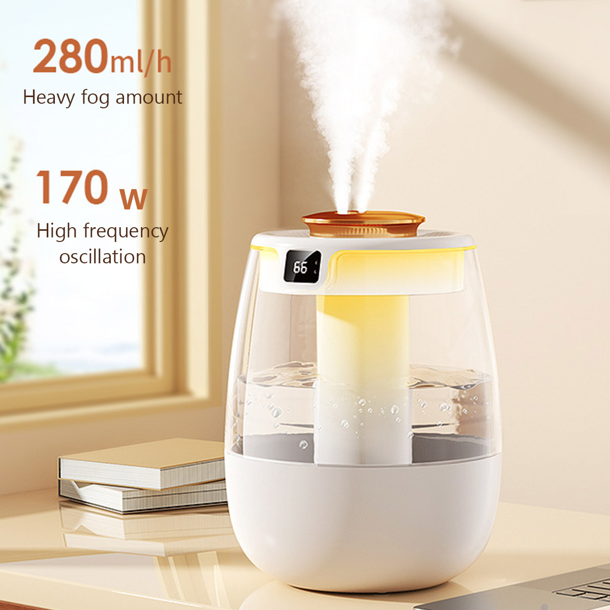 1.3L Air Humidifier Double Spr – Home Fragrance Mist recenzja i cena