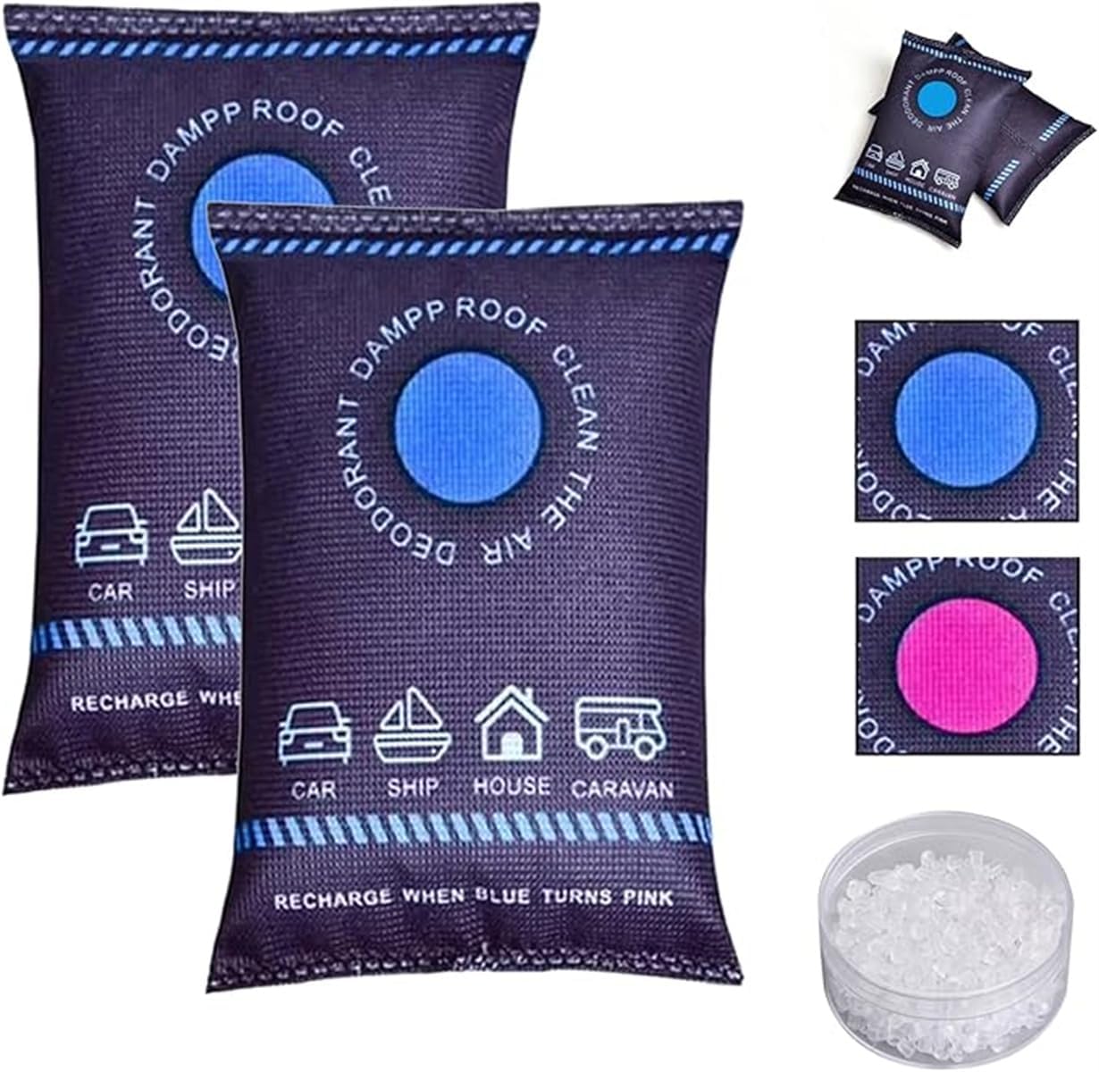 Reusable Silicone Dehumidifier – Home Fragrance Sachet recenzja i cena